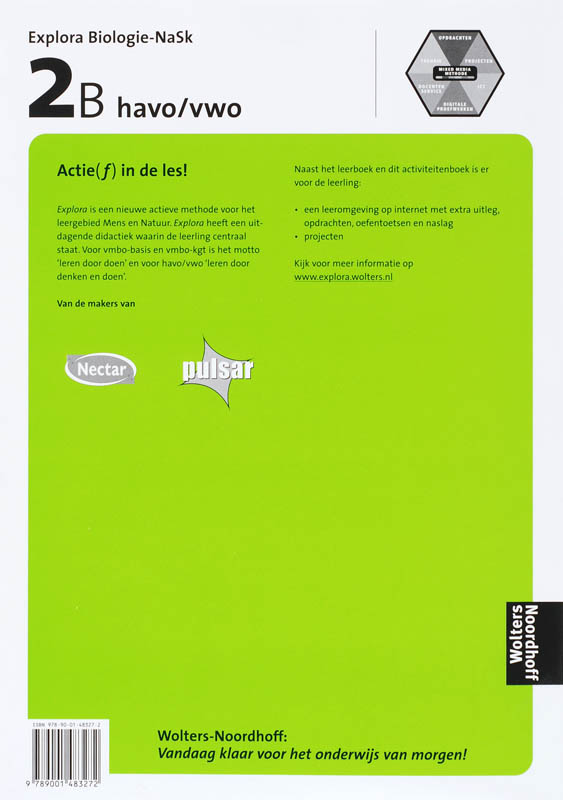 Achterkant van Activiteitenboek