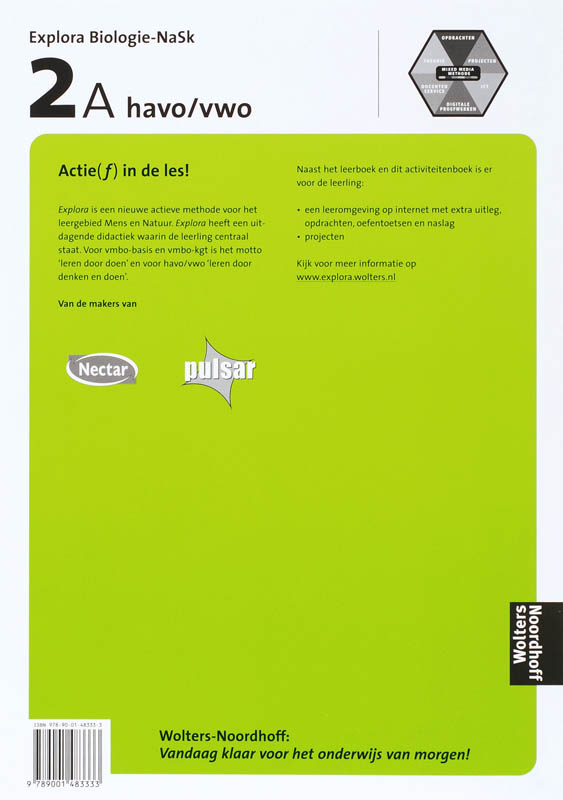Achterkant van Activiteitenboek