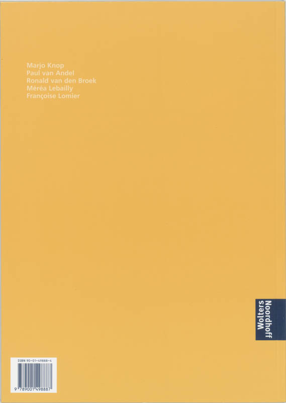Achterkant van Uitwerkingenboek