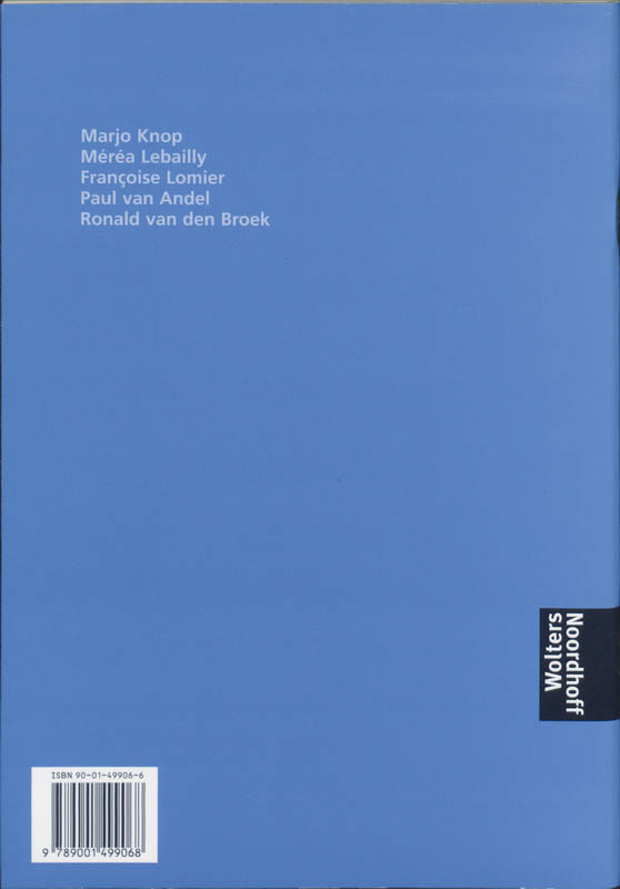 Achterkant van Antwoordenboek
