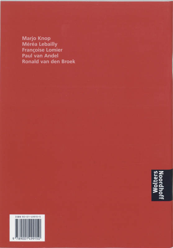 Achterkant van Antwoordenboek 3