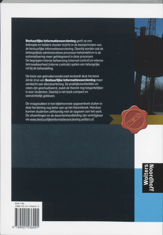 Achterkant van Hoofdboek
