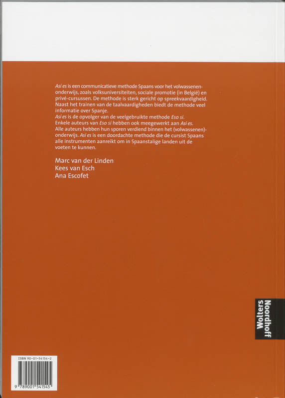 Achterkant van Sleutel