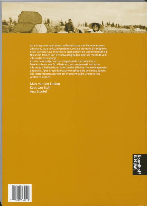 Achterkant van Werkboek