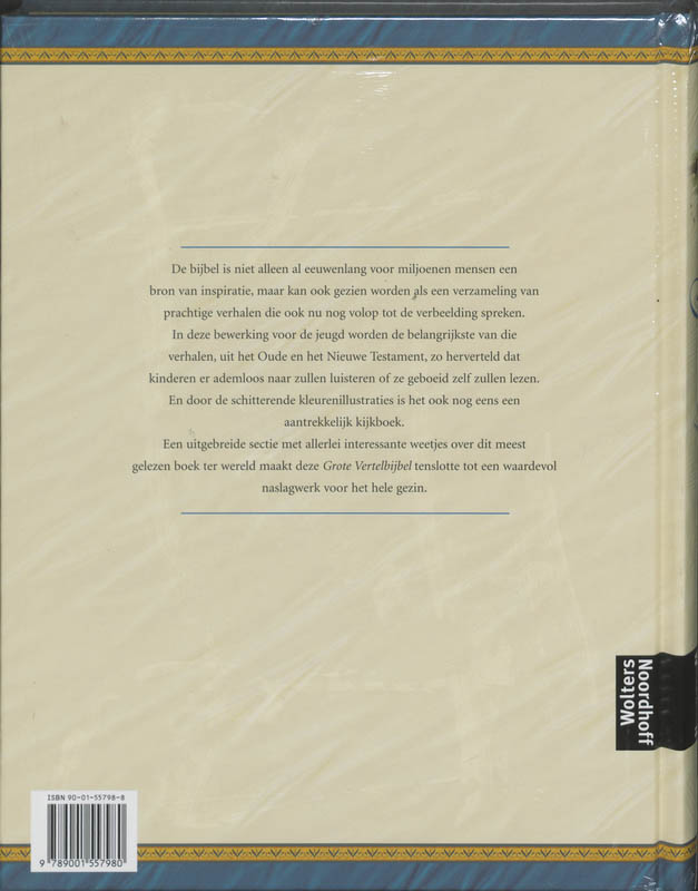 Achterkant van De grote vertelbijbel