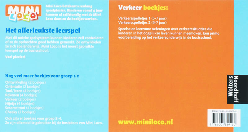 Achterkant van Verkeersspelletjes