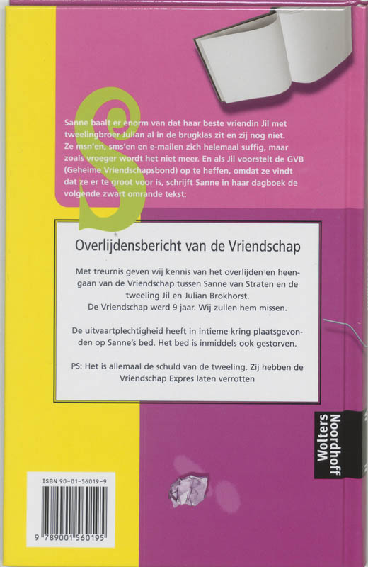 Achterkant van Ik word 13!