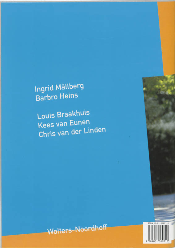 Achterkant van Leerlingenboek