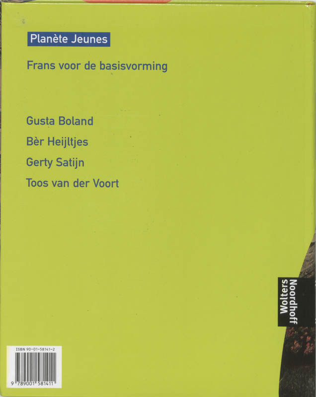 Achterkant van Hoofdboek