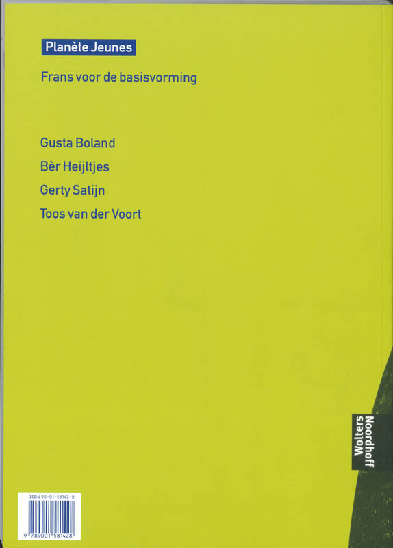 Achterkant van Werkboek