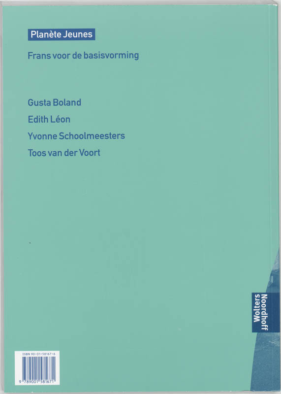 Achterkant van Werkboek