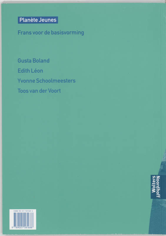 Achterkant van Werkboek