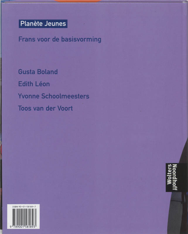 Achterkant van Hoofdboek