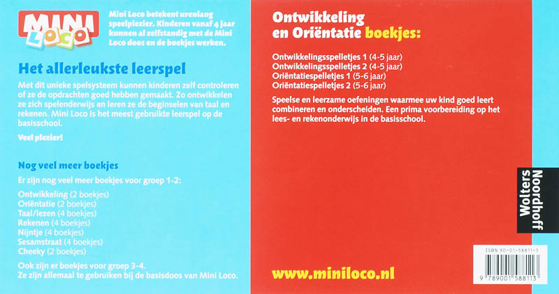 Achterkant van Orientatiespelletjes