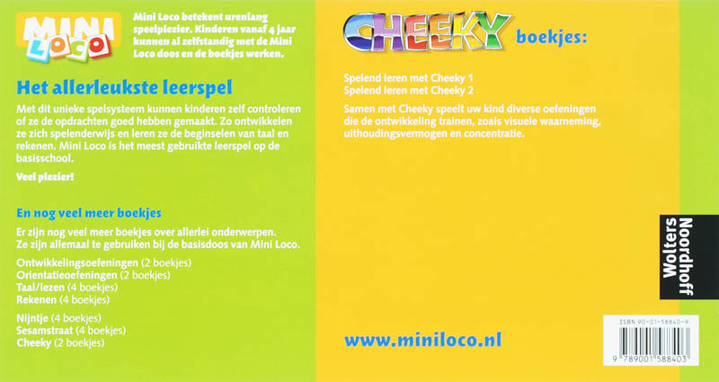 Achterkant van Spelend leren