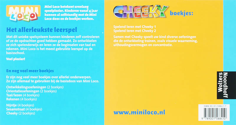 Achterkant van Spelend leren
