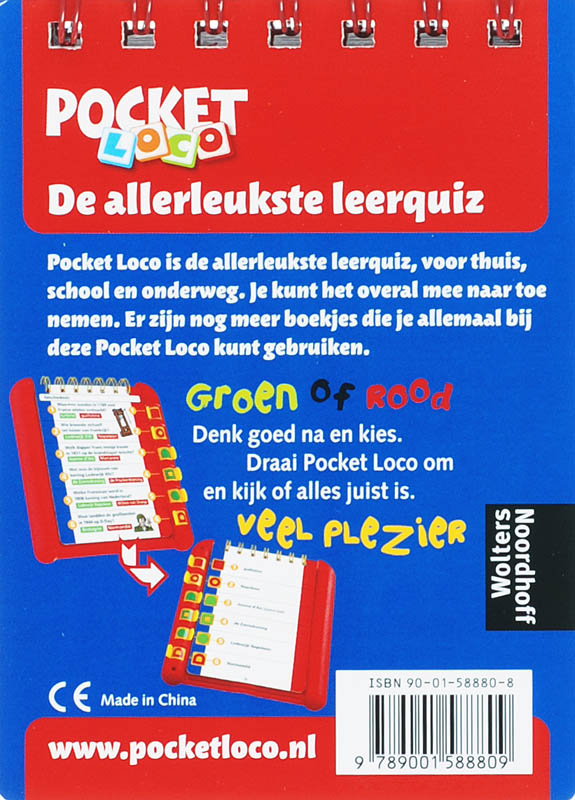 Achterkant van Frankrijkquiz