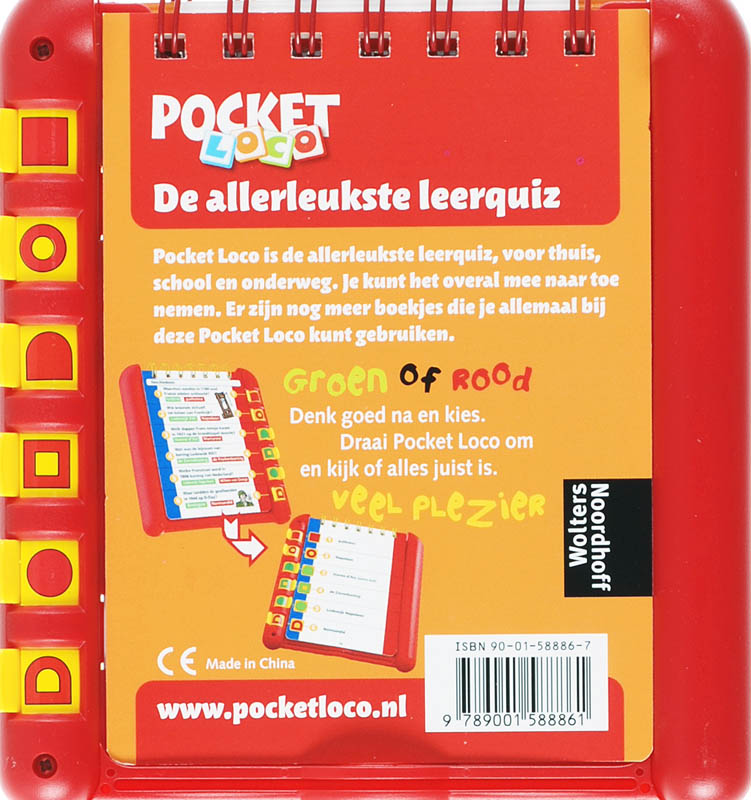 Achterkant van Nederlandquiz