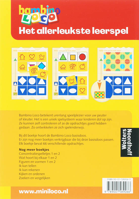 Achterkant van Kijken en ordenen