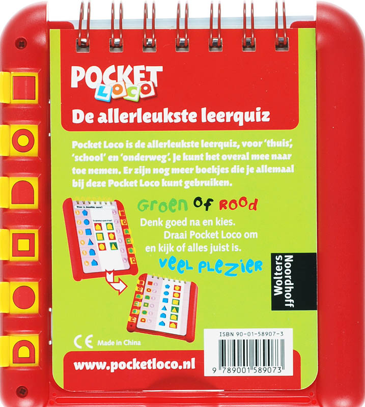 Achterkant van Tellen en Rekenen set