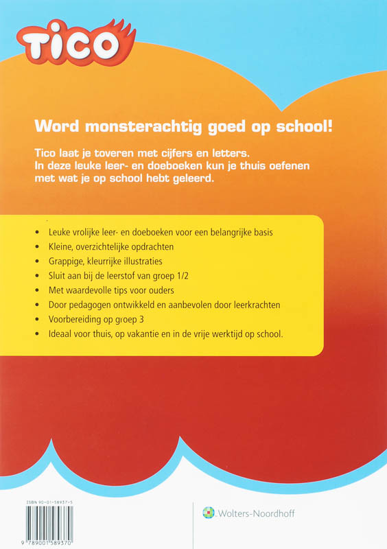 Achterkant van tellen en cijfers