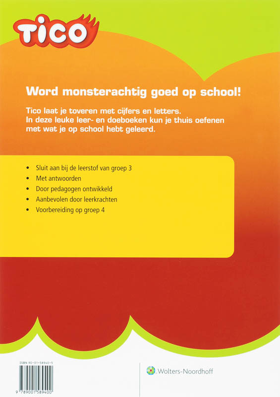 Achterkant van Groep 3 6/7 jaar