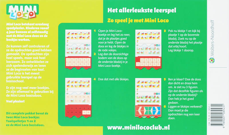 Achterkant van Taalspelletjes