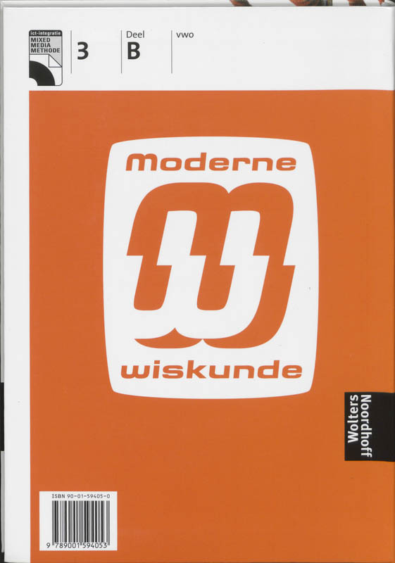 Achterkant van Leerboek