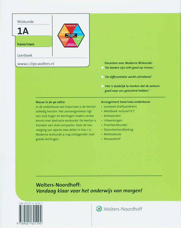 Achterkant van havo/vwo