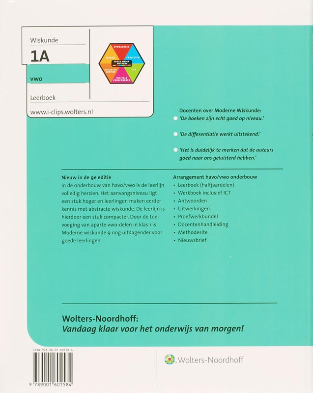 Achterkant van vwo