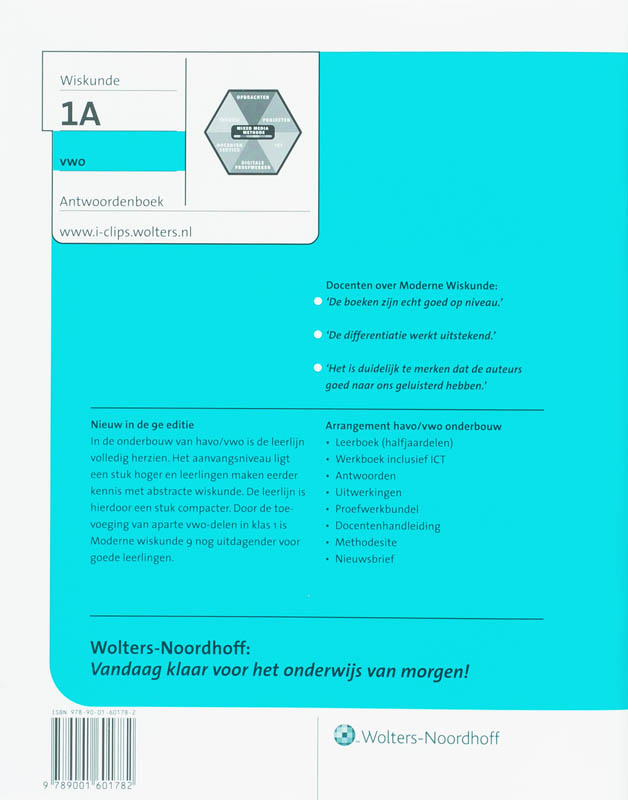 Achterkant van Antwoorden
