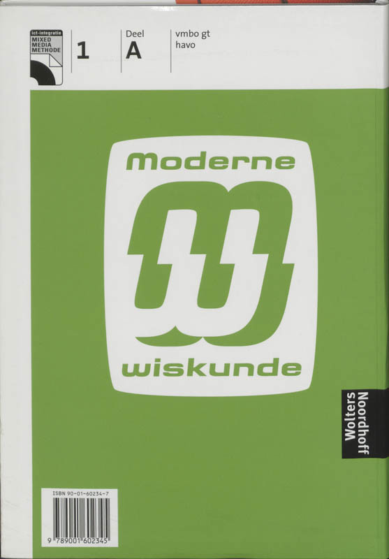 Achterkant van Leerboek