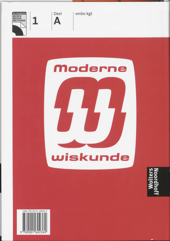 Achterkant van Leerboek