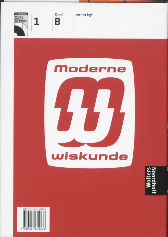 Achterkant van Leerboek