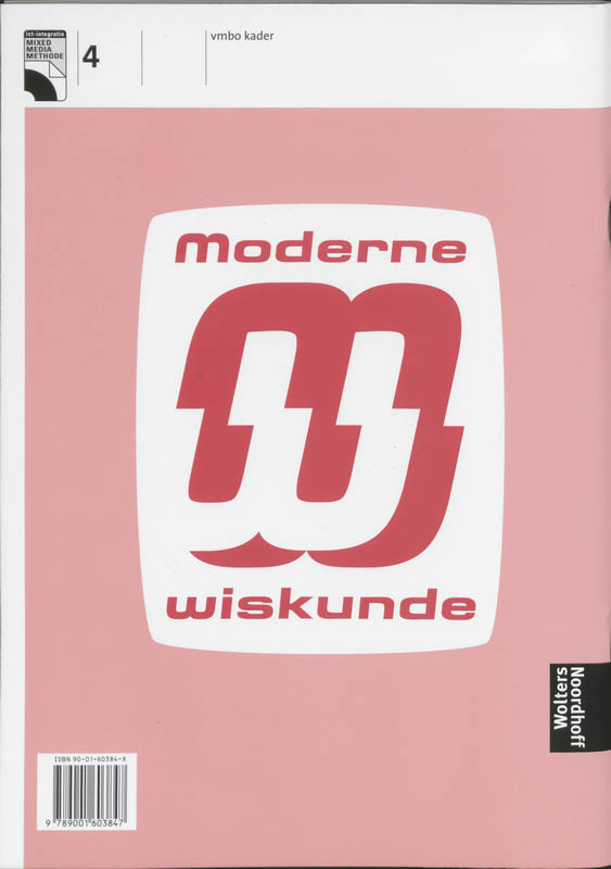 Achterkant van uitwerkingenboek