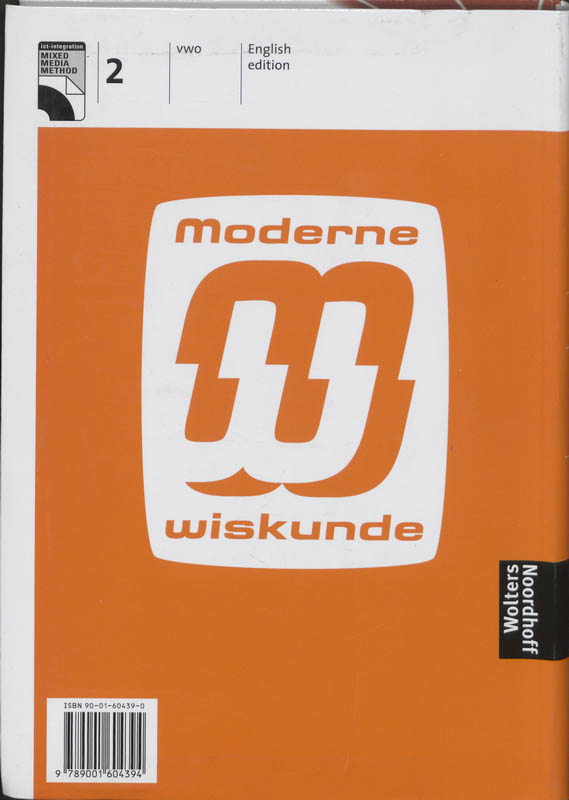 Achterkant van 2 vwo english ed
