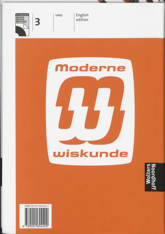 Achterkant van 3 vwo Engelse editie