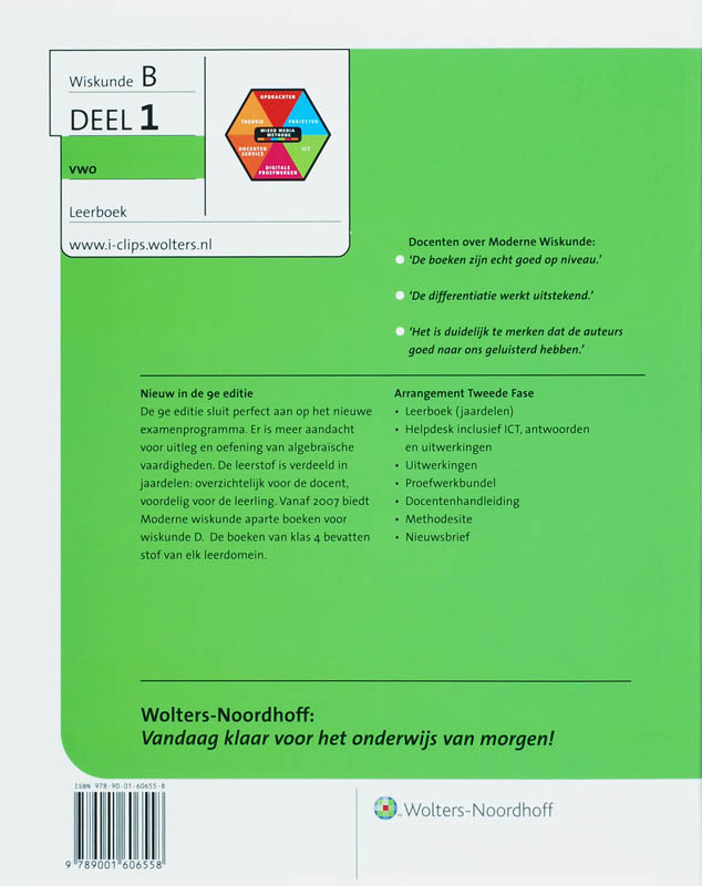 Achterkant van 1 VWO B