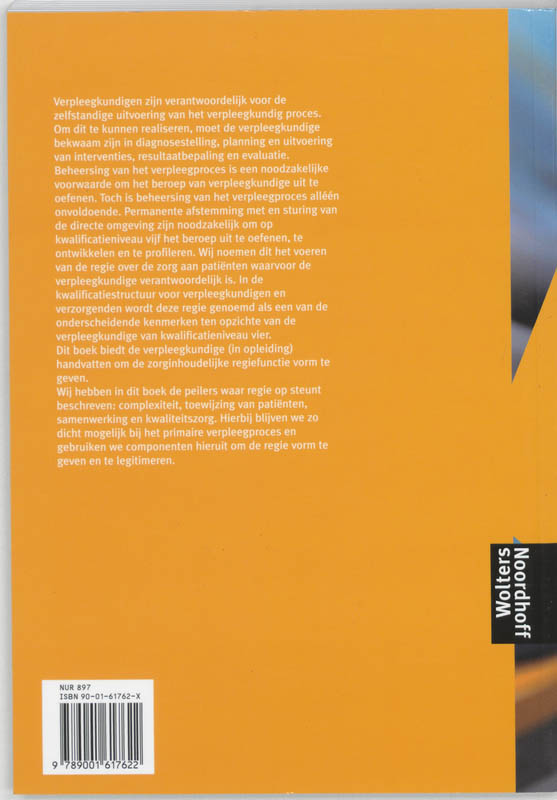 Achterkant van Regie van het primaire proces