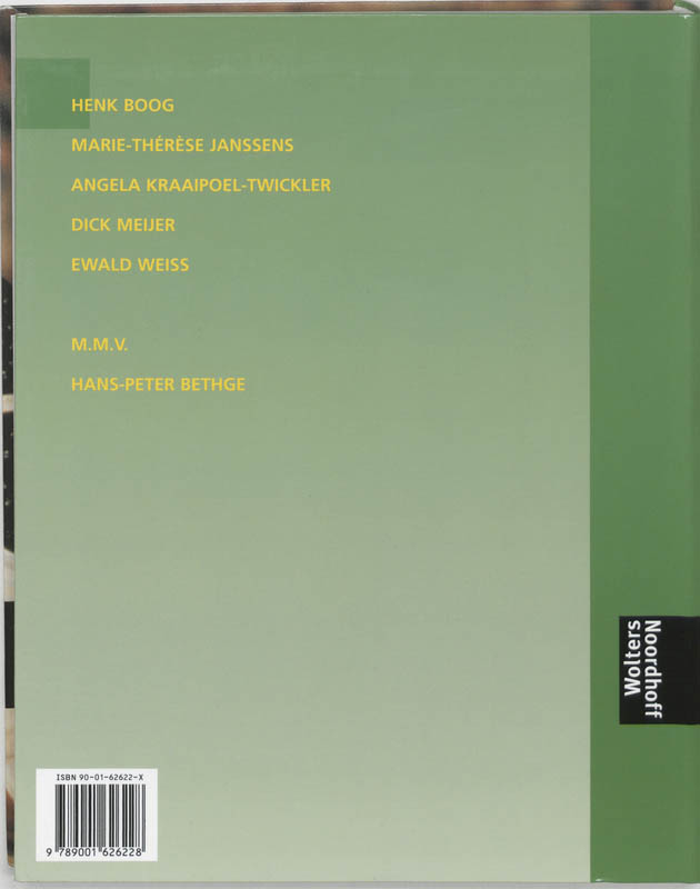 Achterkant van Hoofdboek