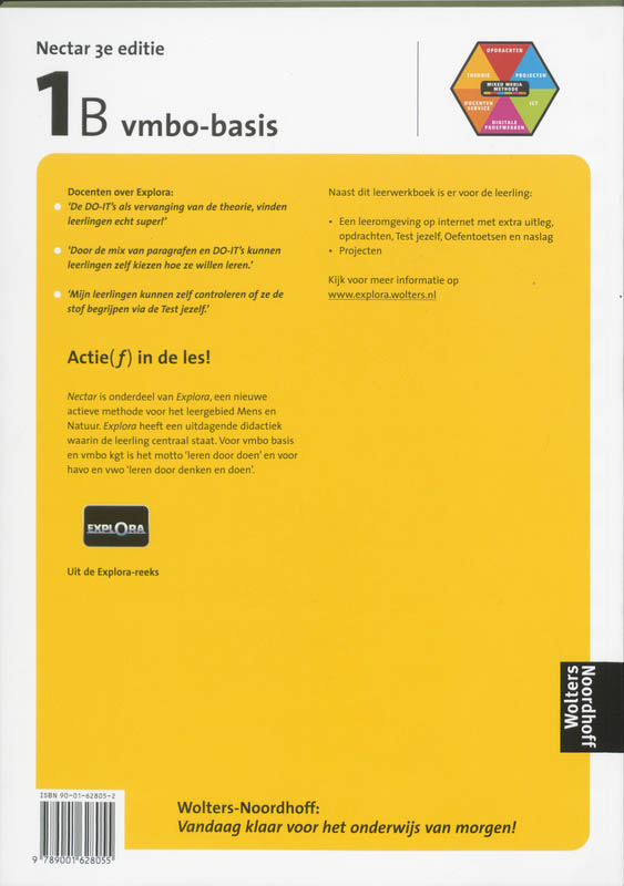 Achterkant van Leerwerkboek