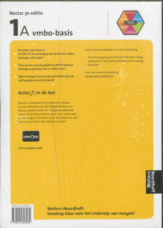 Achterkant van Leerwerkboek