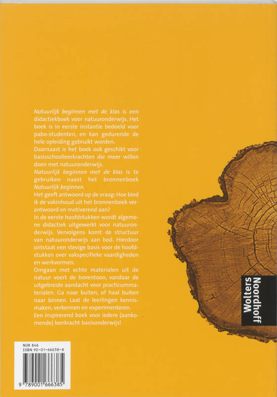 Achterkant van Natuur & Didactiek