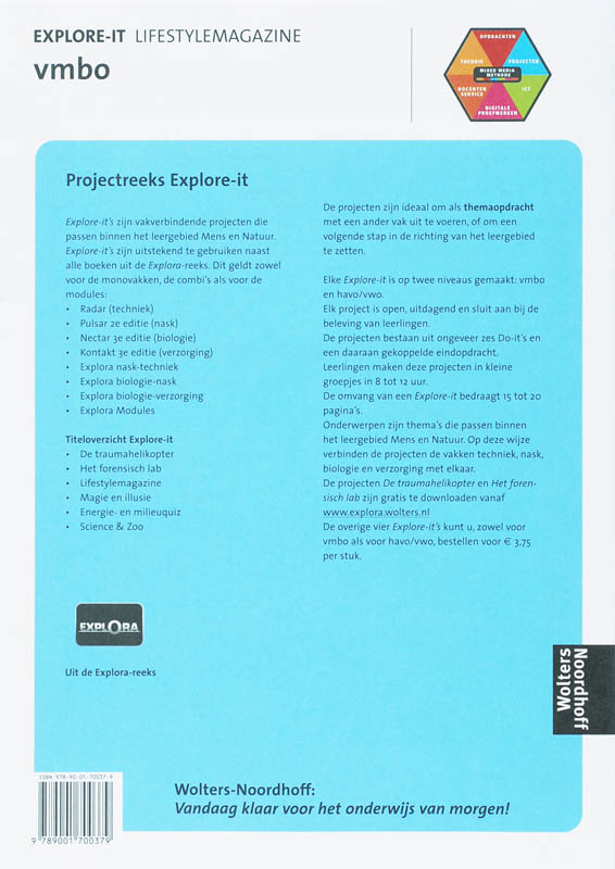 Achterkant van Lifestylemagazine