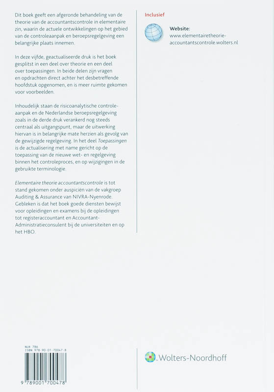 Achterkant van Toepassingen