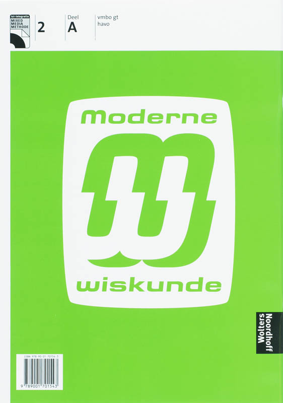 Achterkant van Werkboek A+B