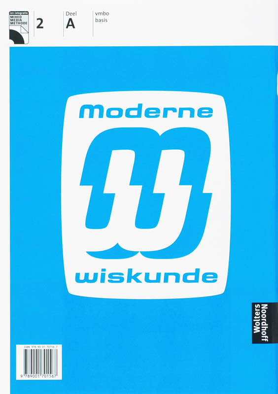 Achterkant van Werkboek A/B
