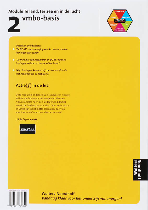 Achterkant van Leerwerkboek