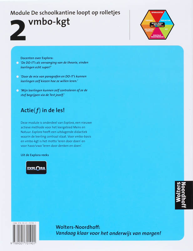 Achterkant van 2 vmbo-kgt