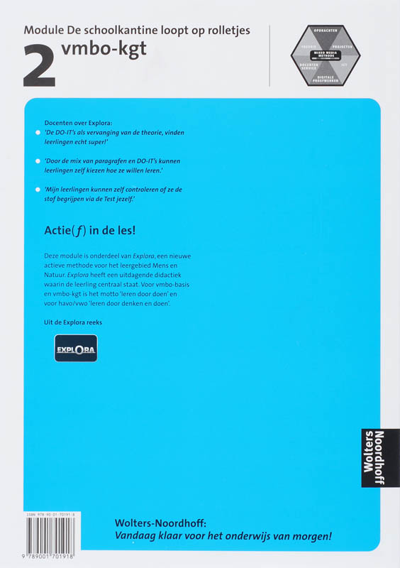 Achterkant van activiteitenboek
